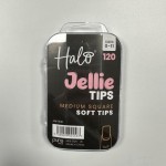 Halo Jellie Nail Tips Medium Square 120pk